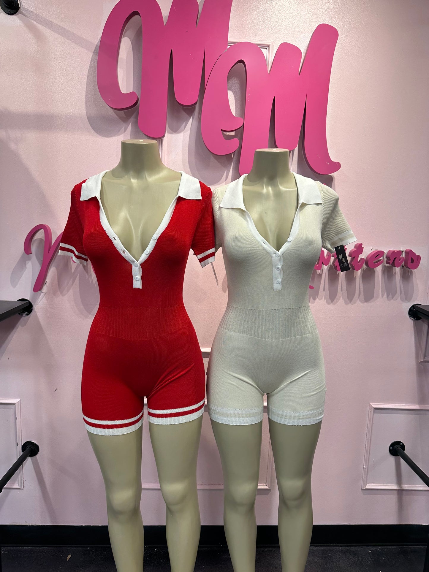 Contrast Romper